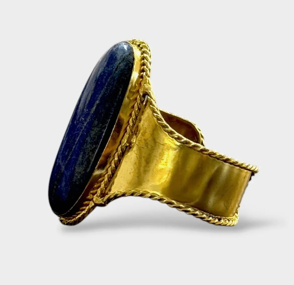Lapis Stone Cuff