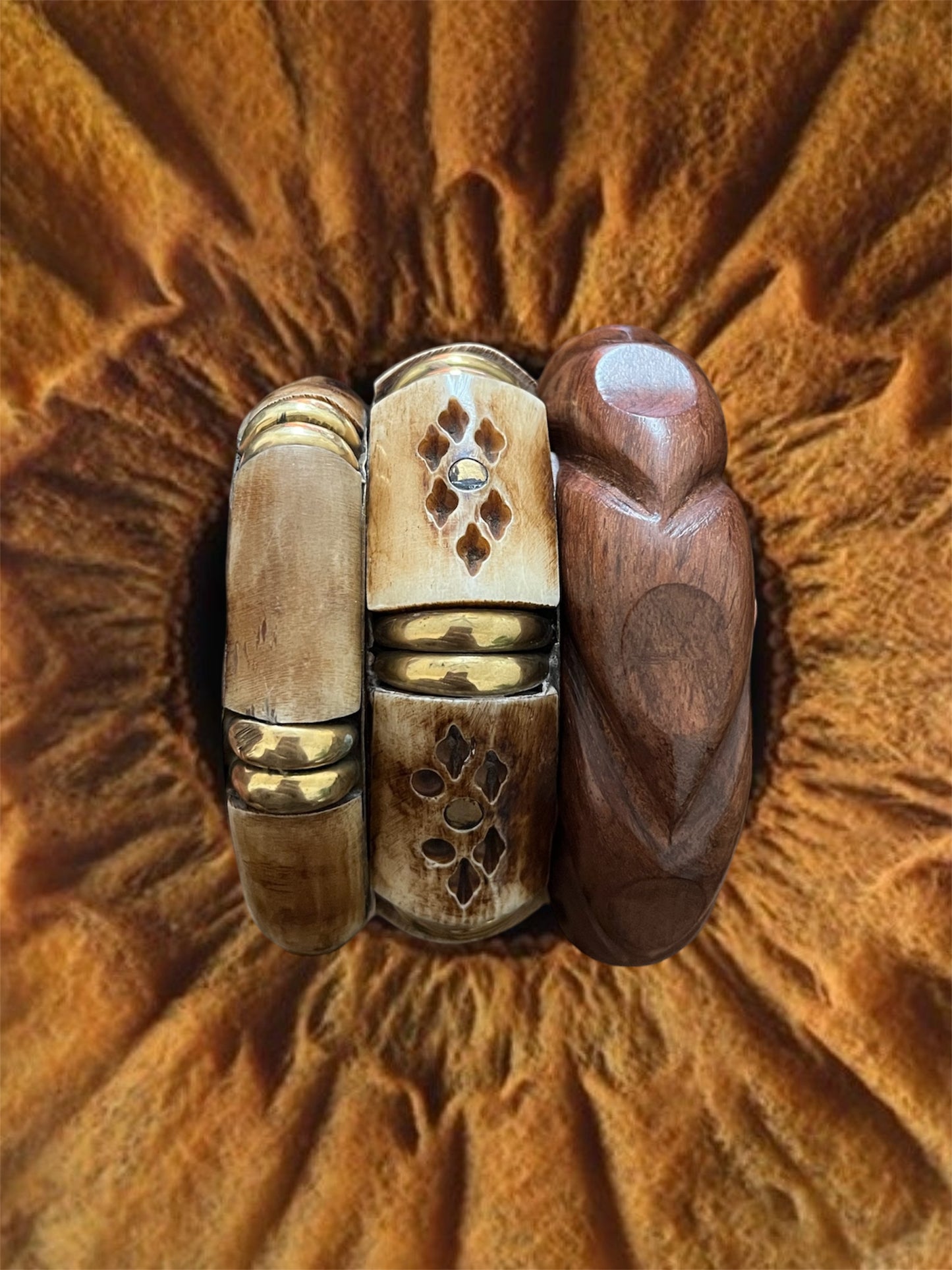 Cedar Bangle Set