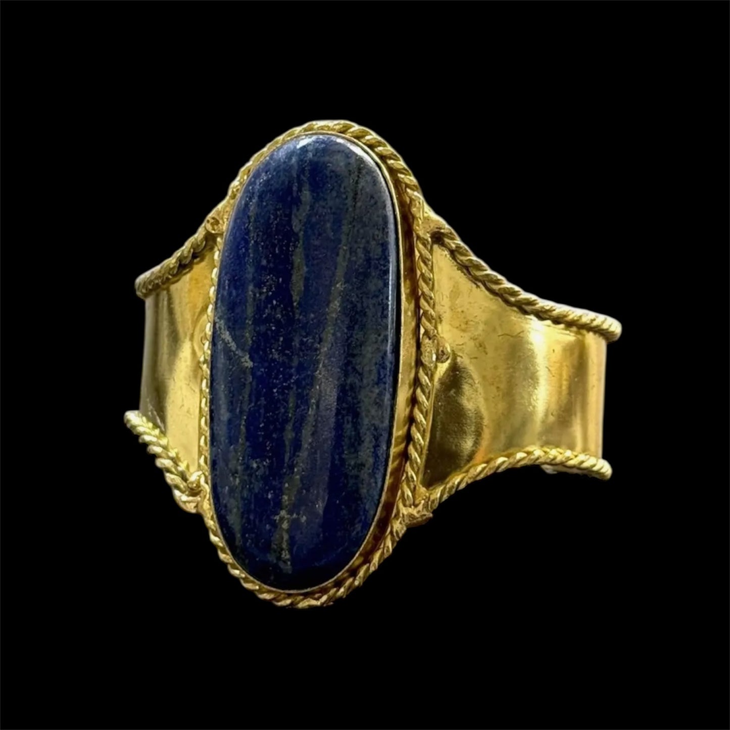 Lapis Stone Cuff