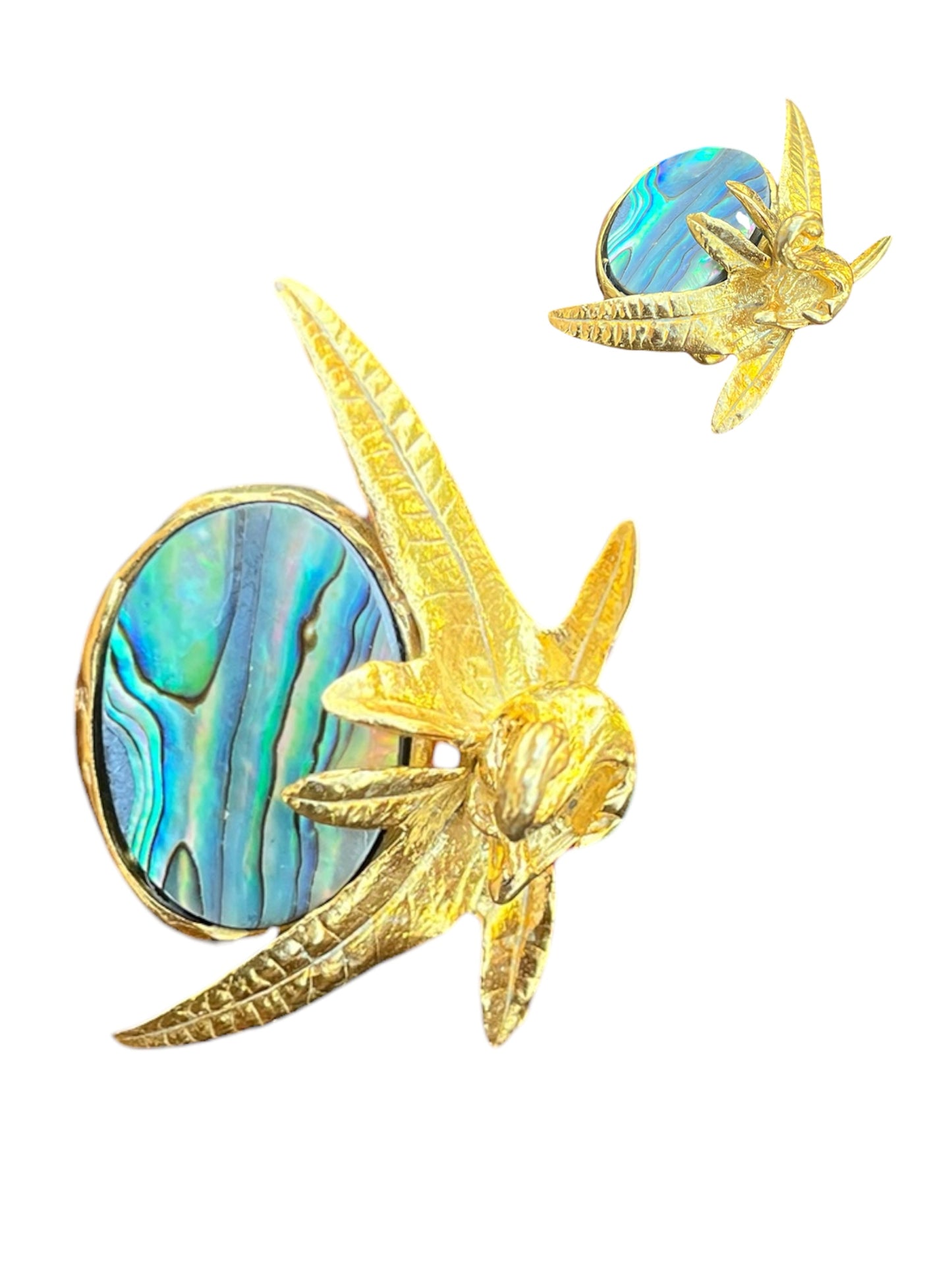 Abalone Shell Ring