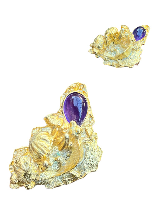 Amethyst Castle Ring