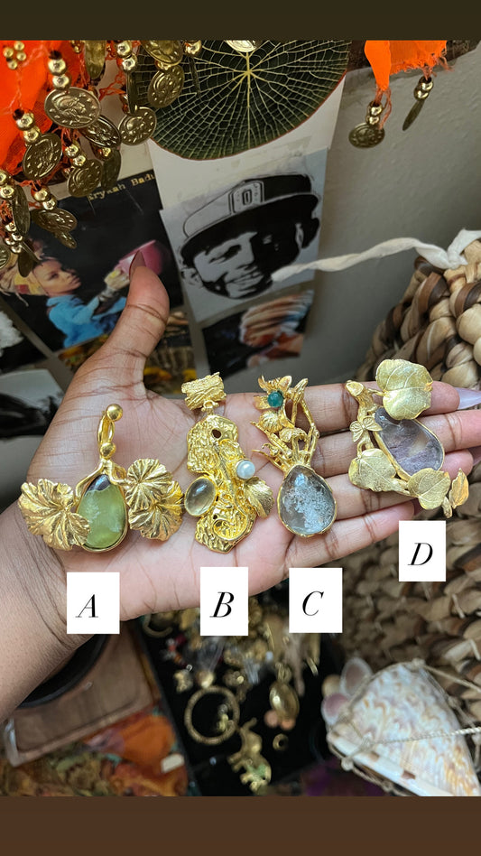 Turkish Stone Pendant (1pc)